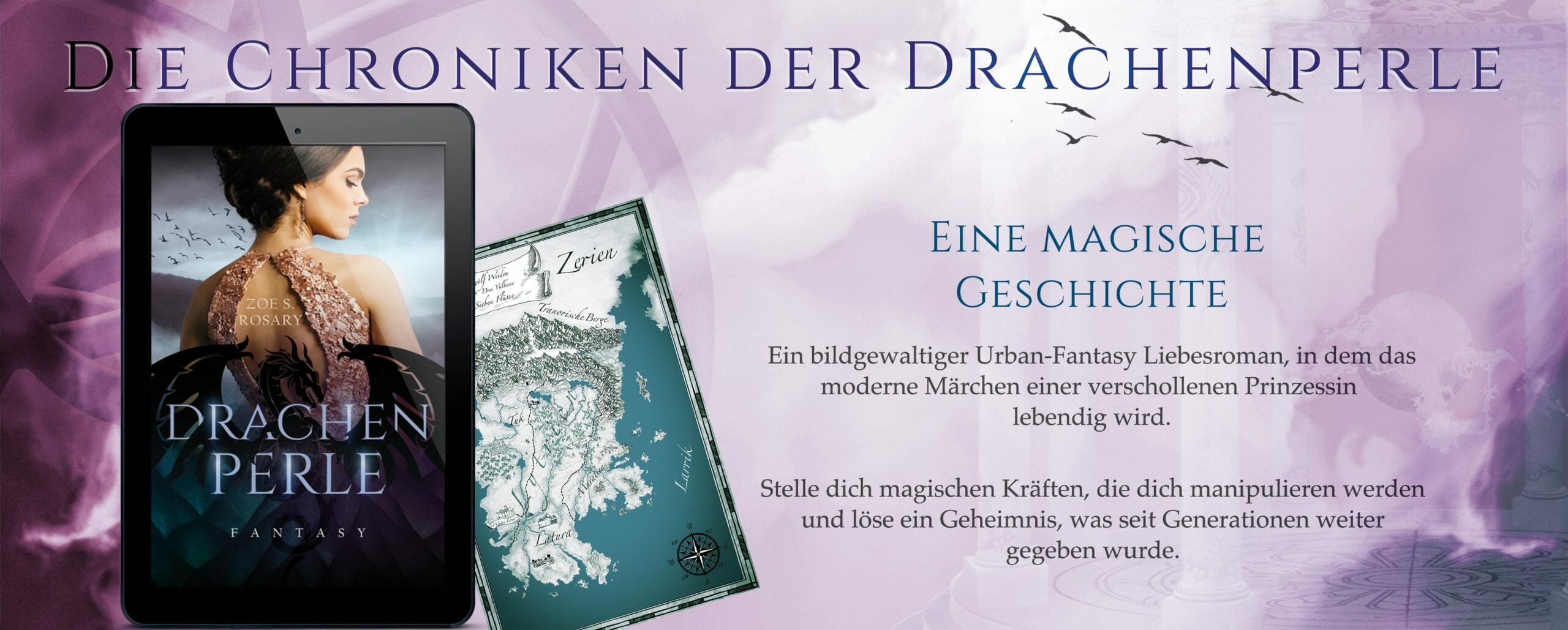 Drachenperle - Band 2 der Urban-Fantasy Trilogie von Zoe S. Rosary - Die Chroniken der Drachenperle