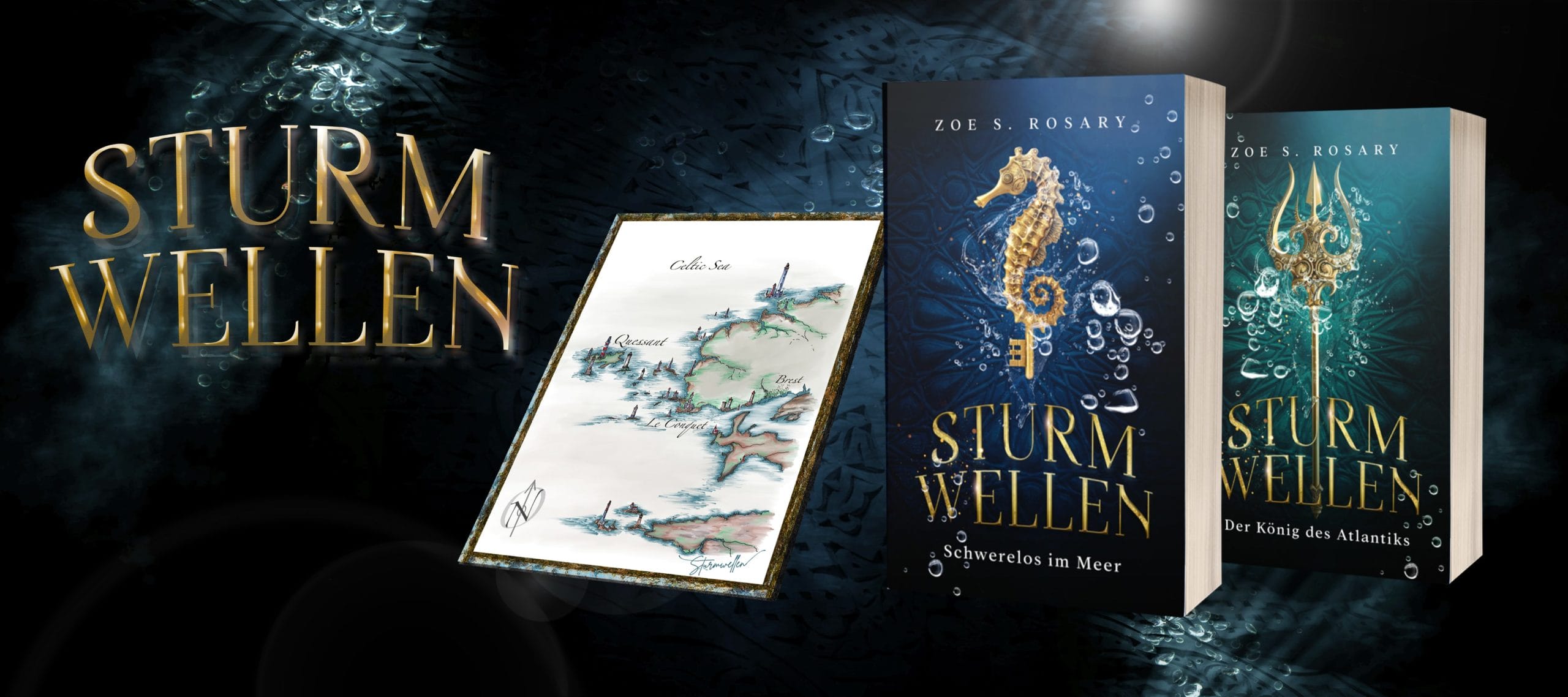 Sturmwellen - Climate Fantasy Romance - Buchreihe von Zoe S. Rotary
