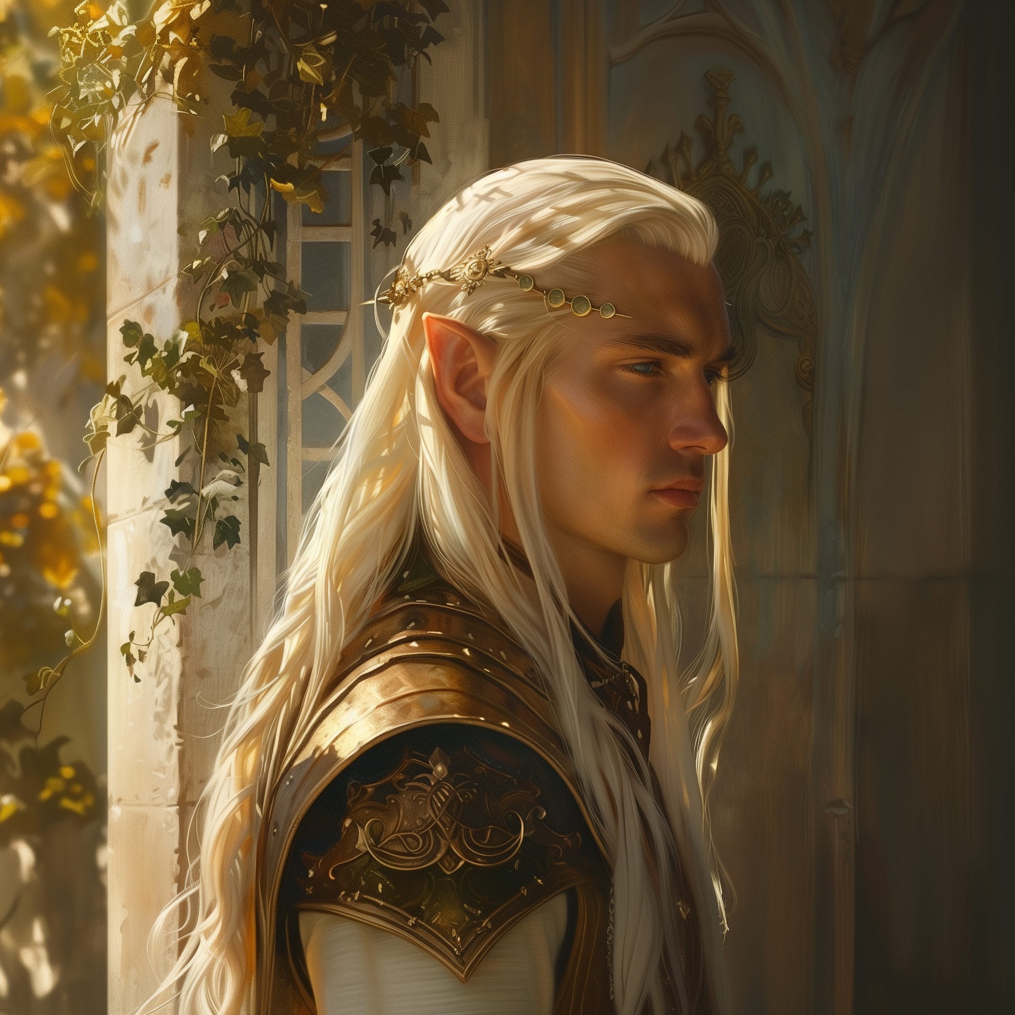 Aslodin - Protagonist in "Die Legende der Sonnenelfen" von Zoe S. Rosary - High Fantasy Romance 