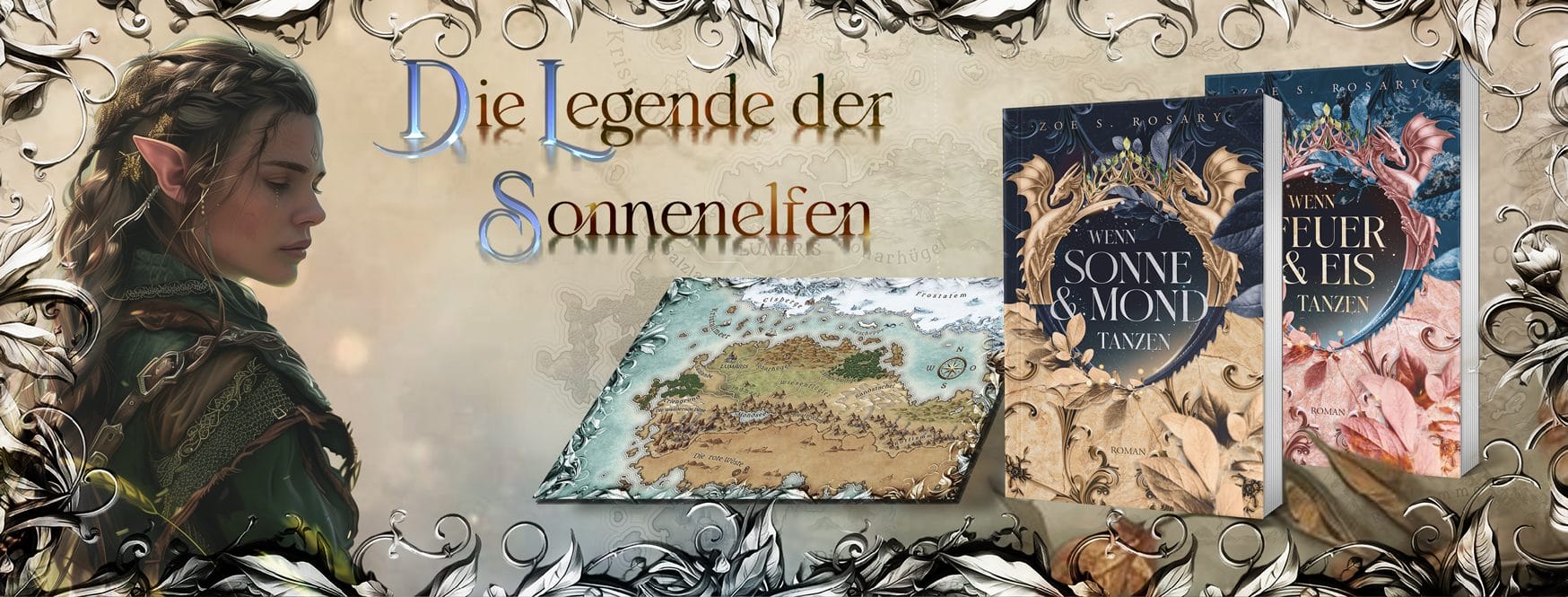 Die Legende der Sonnenelfen - Buchreihe - High Fantasy - Zoe S. Rosary